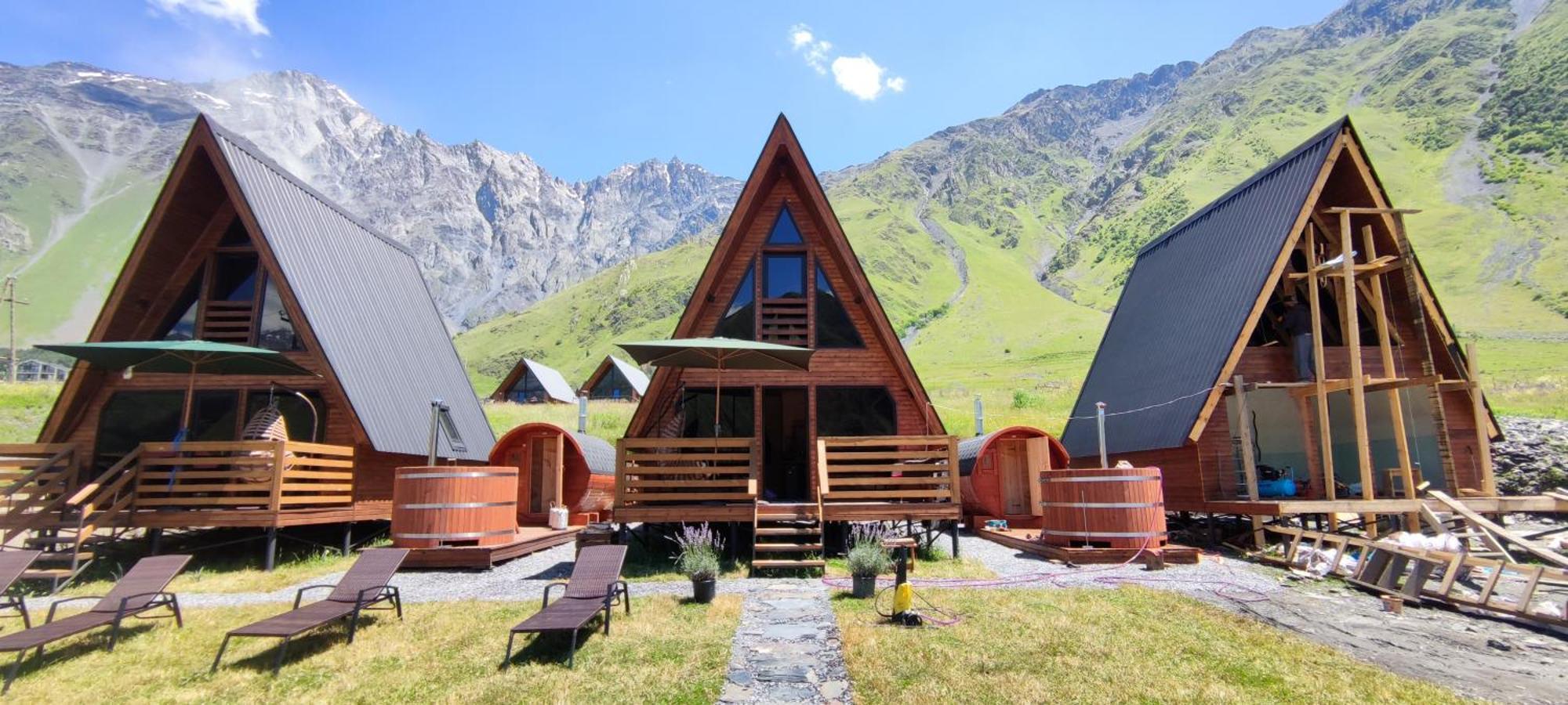 Kazbegi Spa Resort Cottages Экстерьер фото